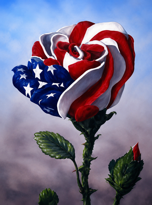 American Rose Paint Kit